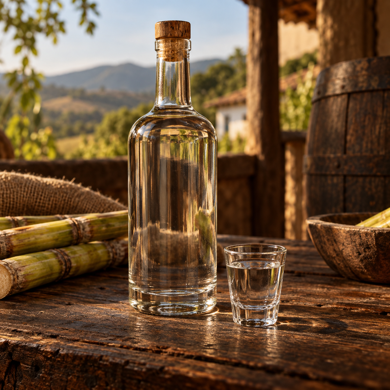 Imagem ilustrativa de Cachaça artesanal